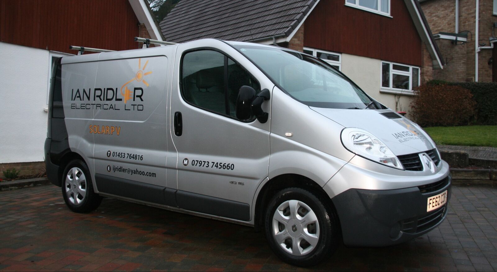 Ian Ridler Electrical liveried van